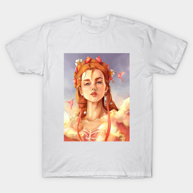 Dream Girl - Fantasy Illustration - T-Shirt