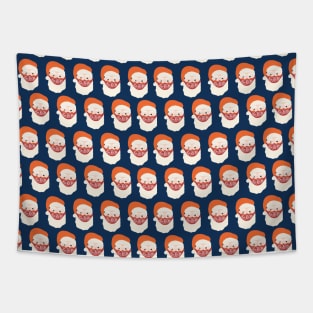 Coronavirus Christmas Santa Claus Tapestry