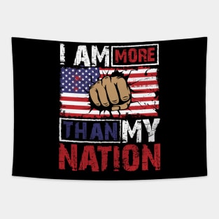 Anti Patriotism Design USA Tapestry