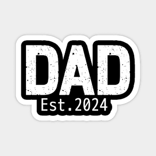 Fathers day design for new Dads Magnet