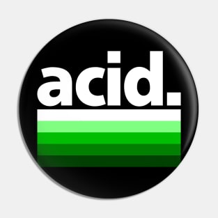 Acid House Music Festival Gift Pin