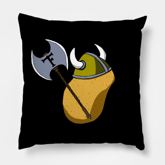 Viking Tater Pillow by TheFightingTater