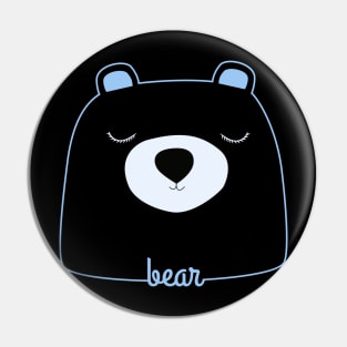 Blue Bear Pin