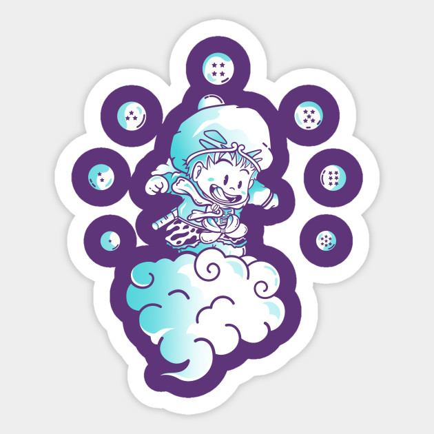Sun Wukong Dragon Ball Sticker Teepublic