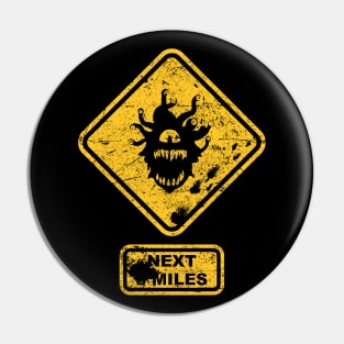 Road Sign Pin