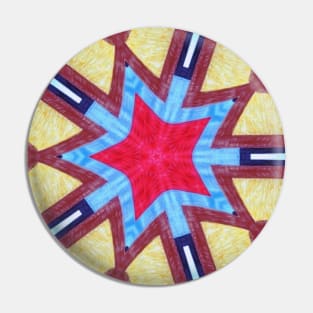 Kaleidoscope Calmness Pin