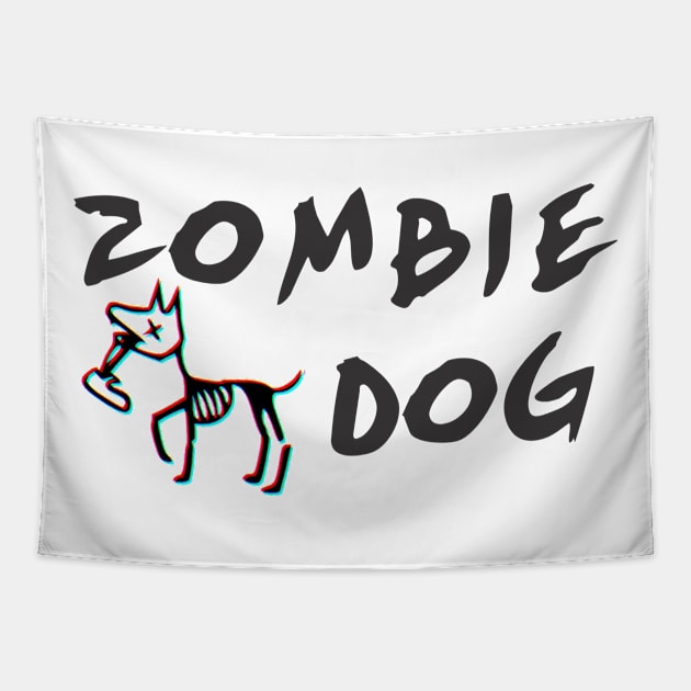 Zombie Dog Tapestry by culturageek