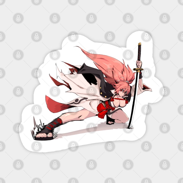 Baiken Guilty Gear Magnet by abdul rahim