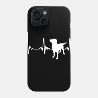 Labrador Retriever Heartbeat Phone Case