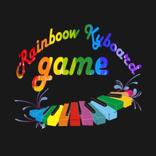 Rainbow Game keyboard T-Shirt