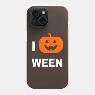 I Pumpkin Halloween Phone Case