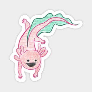 Patch Axolotl Magnet