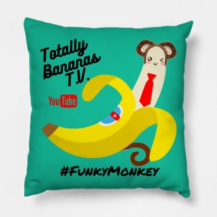 TBTV Funky Banana Monkey Pillow