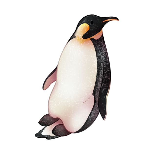 Cozy Emperor Penguin by Phoenix Baldwin