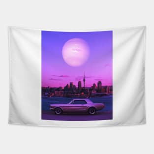 Serene drive Tapestry