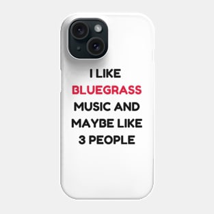 Funny bluegrass Music Lover Gift Idea 90s designs  vintage retro Phone Case