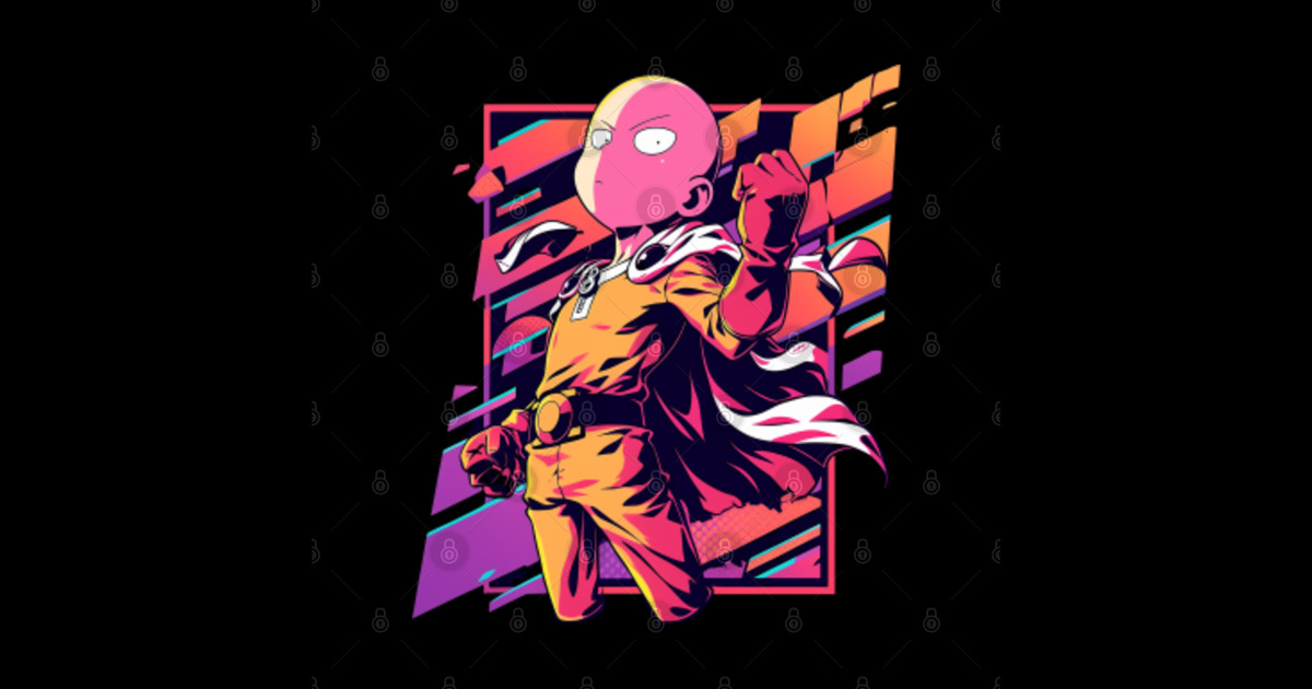 saitama chibi - opm - Opm - Sticker | TeePublic