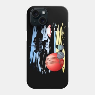 it' s  summer  time. sports  .cricket Phone Case