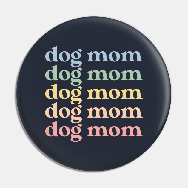 Dog Mom Gift Retro Dog Mom Pin by kmcollectible