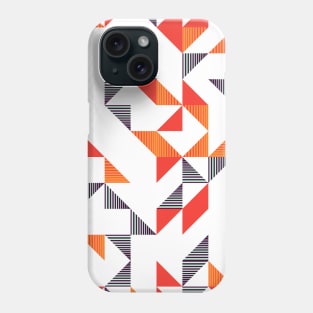 Colorful punchy pastel Triangle abstract Phone Case