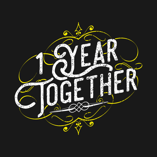 '1 Year Together' Amazing Anniversary Gift by ourwackyhome