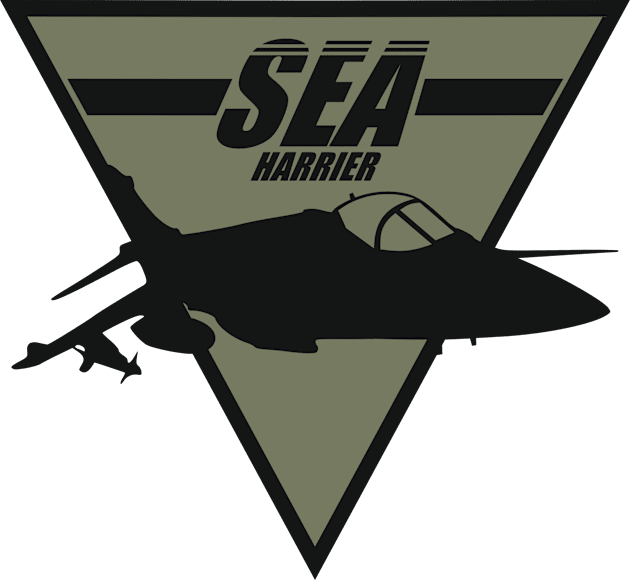 Sea Harrier Kids T-Shirt by Firemission45