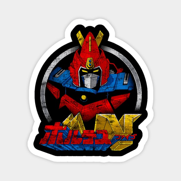 mecha voltes v Magnet by mahashop