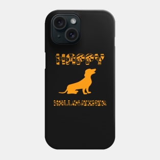 Happy Halloweenie Dachshund Phone Case