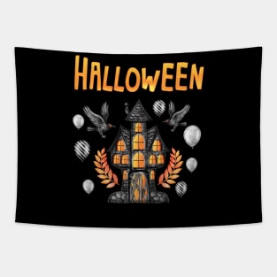 Ravenswood Manor: Halloween Haunt Tapestry