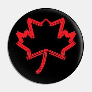 maple leaf Pin