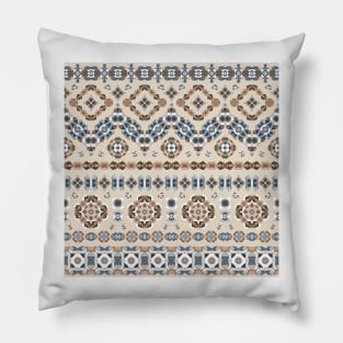 Ethnic patterns in oriental style. Pillow