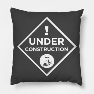 Under Construction Pillow