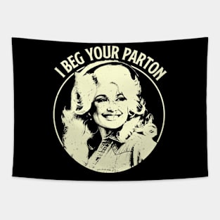 Dolly Parton - I Beg Your Parton Tapestry