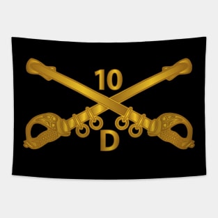 D Troop - 10th Cavalry Branch wo Txt Tapestry