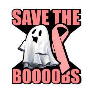 'Halloween Save The Boobs' Cool Breast Cancer Gift T-Shirt