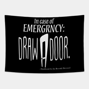 Draw a Door Tapestry