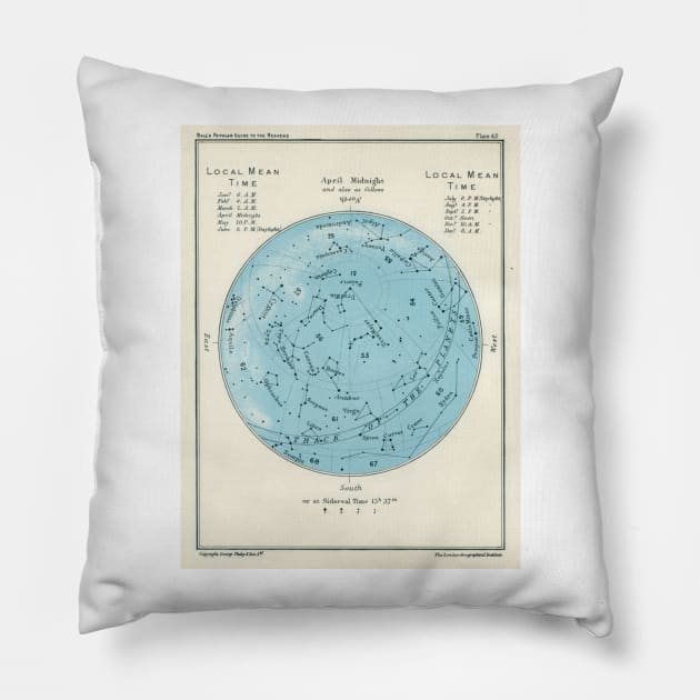 Star Map Pillow by MichaelaGrove