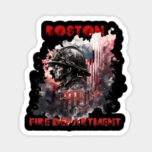 Boston Fire Department Magnet