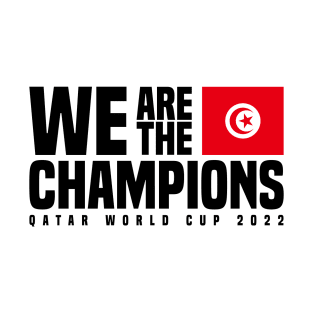 Qatar World Cup Champions 2022 - Tunisia T-Shirt