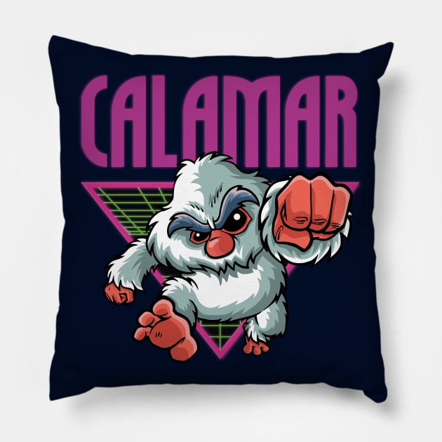 Calamar Pillow by mauchofett