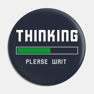 Thinking Geek Introvert T-Shirt Pin