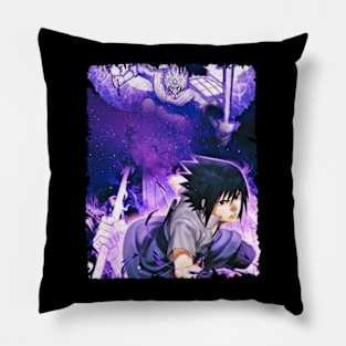 SASUKE UCHIHA MERCH VTG Pillow