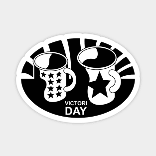 Victory Day! Star Mug. Magnet