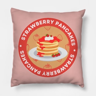 Strawberry pancakes Pillow