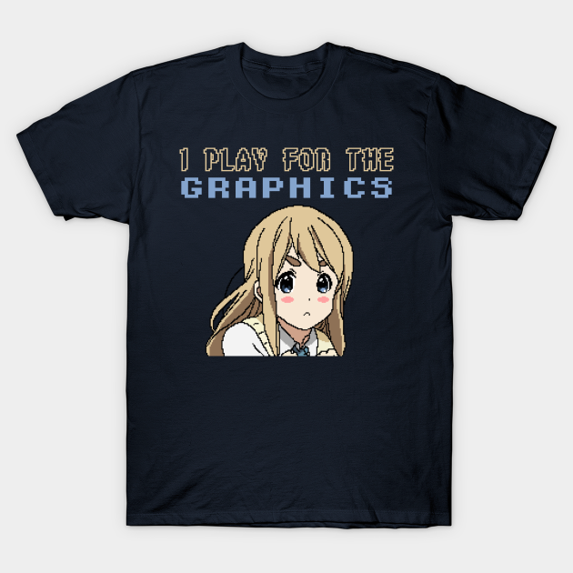 I Play For The Graphics - 8 Bit Cute Anime Manga Girl Gaming - Anime - T-Shirt | TeePublic I Play For The Graphics - 8 Bit Cute Anime Manga Girl Gaming - Anime - T-Shirt | TeePublic