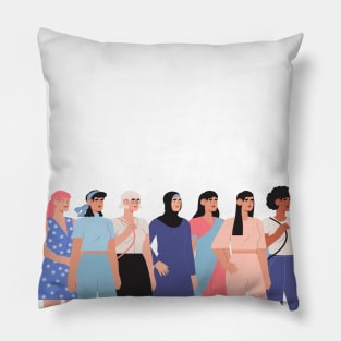 Women Supporting Women Pillow