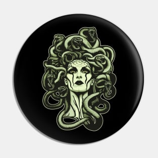 Gorgon Goddess Medusa by gnarly Pin