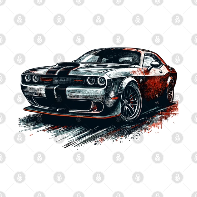 Dodge Challenger by Vehicles-Art