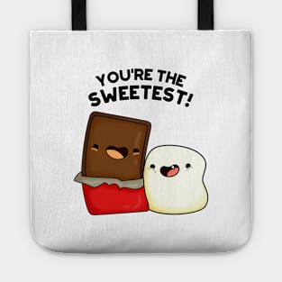 You're The Sweetest Funny Candy Pun Tote