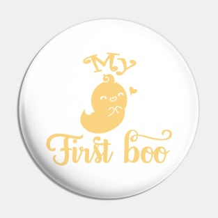 My First Boo. My First Halloween. Halloween Costume for Babies. Pin